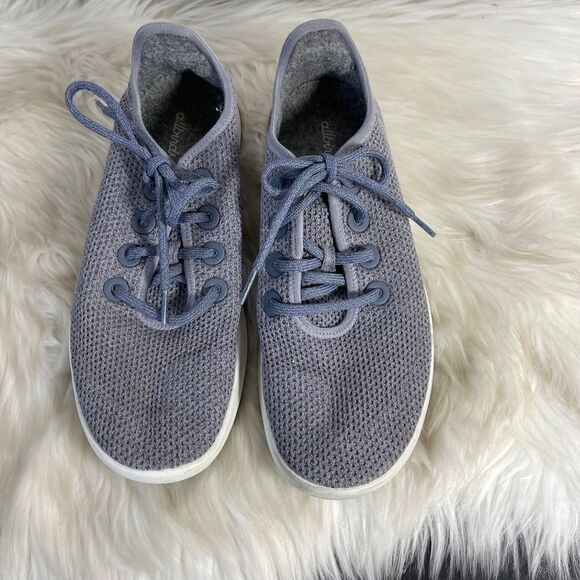 Allbirds Grey Tree Runners Running Shoes Sz 10 - Picture 3 of 6